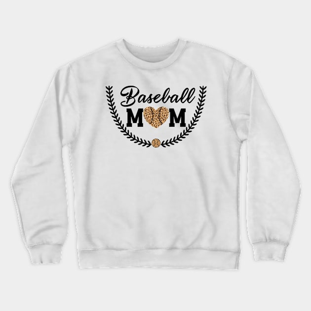 Baseball mom Crewneck Sweatshirt by hatem